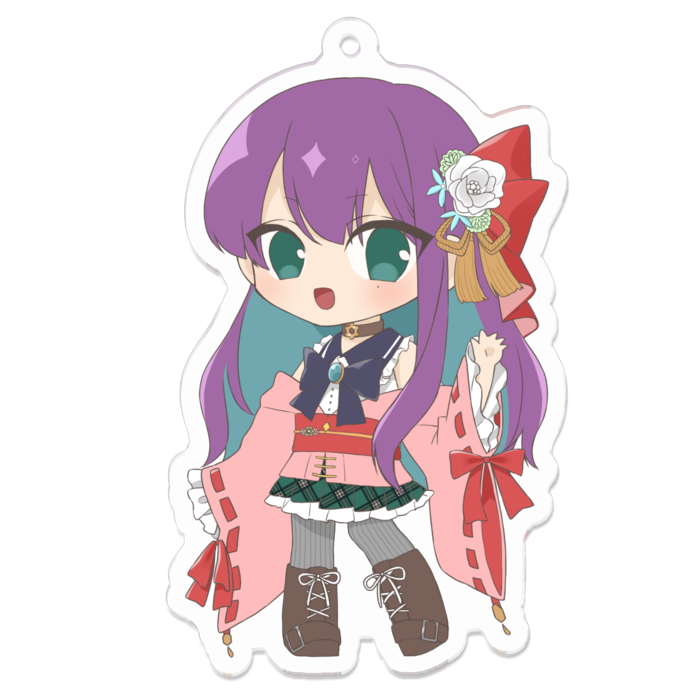 アクリルキーホルダー - 70 x 70 (mm)