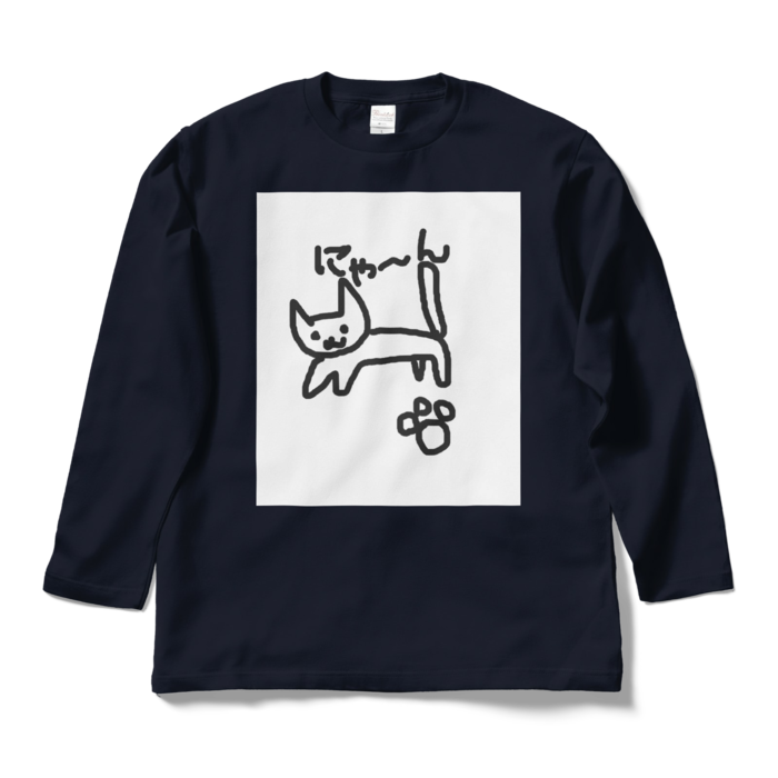 ロングスリーブTシャツ - L - ネイビー