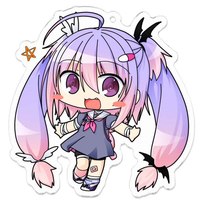 アクリルキーホルダー - 70 x 70 (mm)