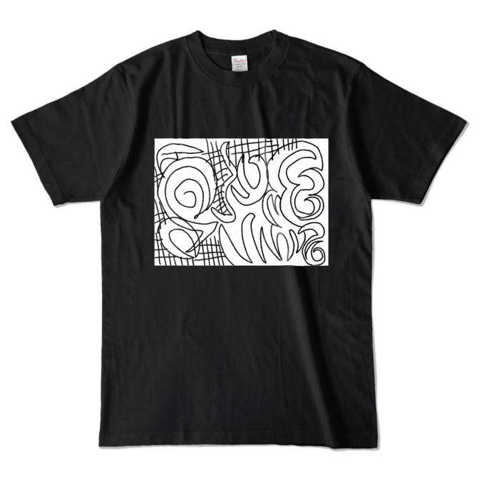 カラーTシャツ - L - ブラック (濃色)