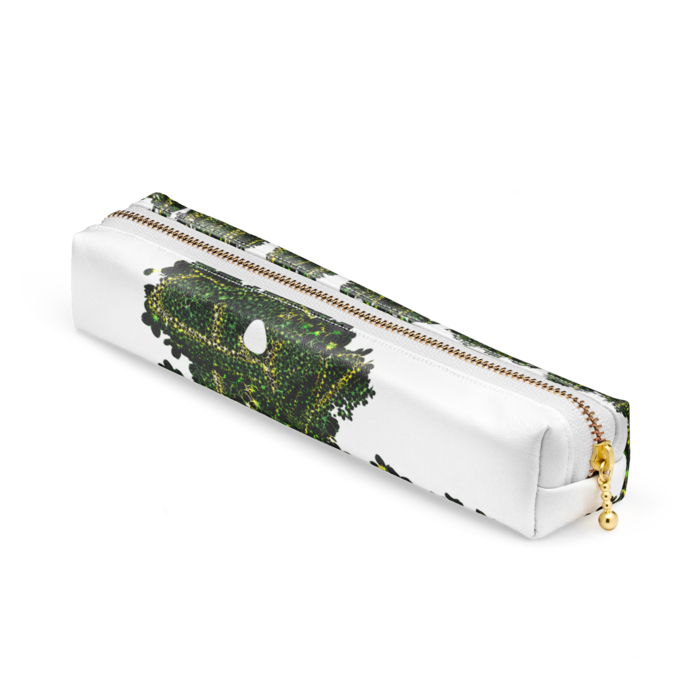 ペンケース - 20 x 4 x 4cm - ホワイト