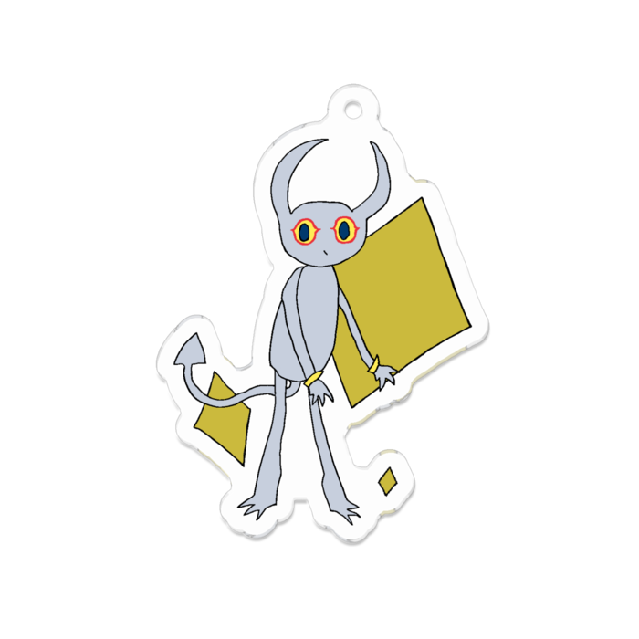 アクリルキーホルダー - 70 x 70 (mm)