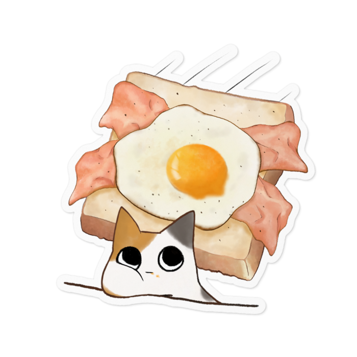 ステッカー - 100 x 100 (mm)