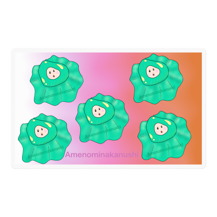 ステッカー - 100 x 100 (mm)