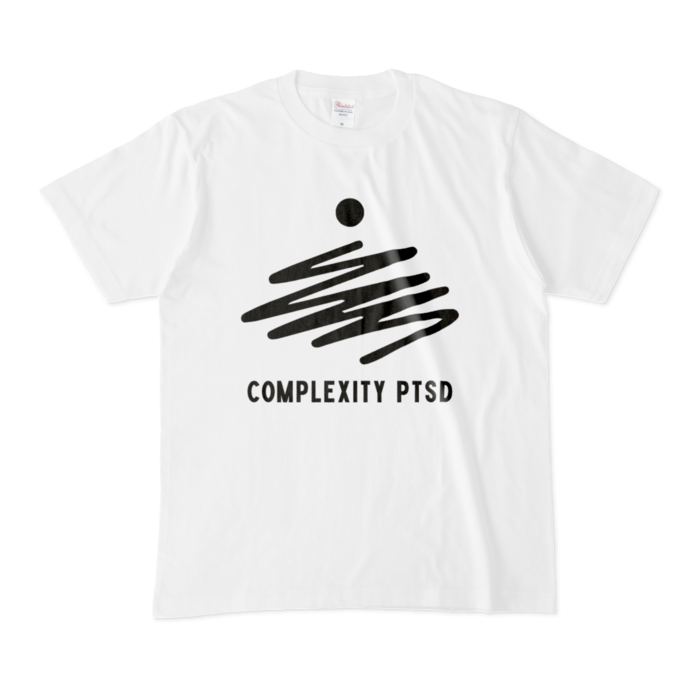 複雑性PTSDTシャツ - M - 白