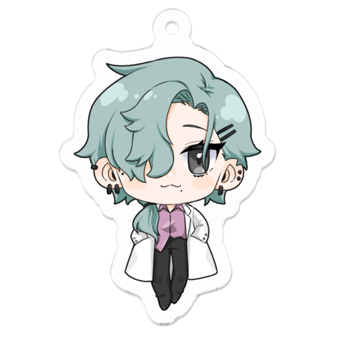 アクリルキーホルダー - 50 × 50 (mm)