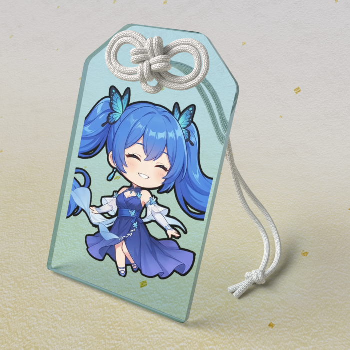 アクリルお守り - 50 × 80mm