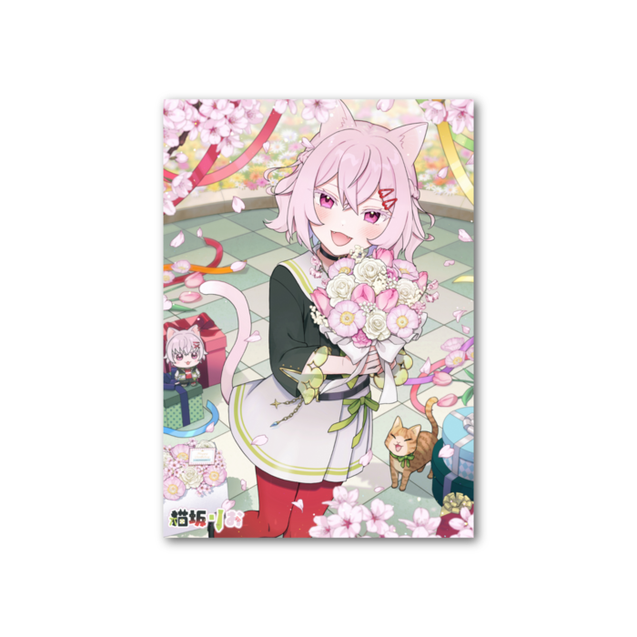 フォト風カード - 縦 - 片面