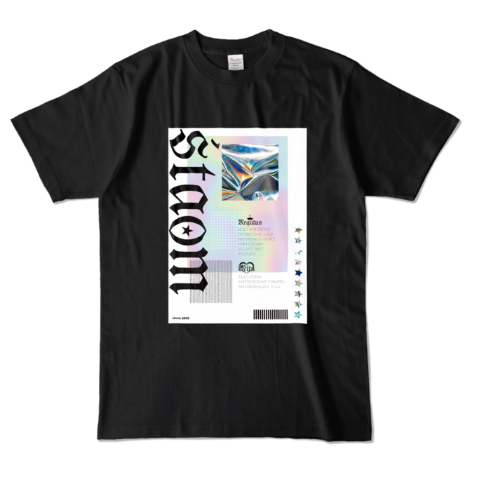 カラーTシャツ - L - ブラック (濃色)