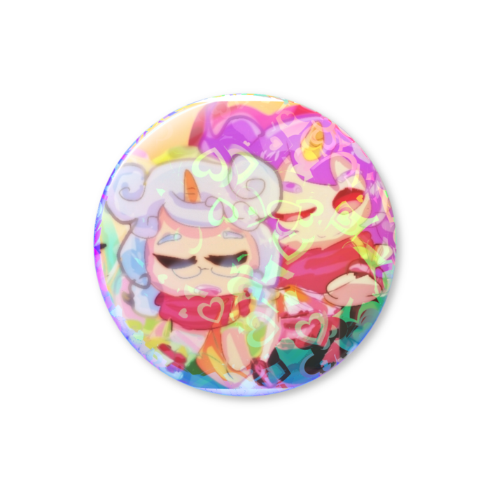 ホログラム缶バッジ - 25mm