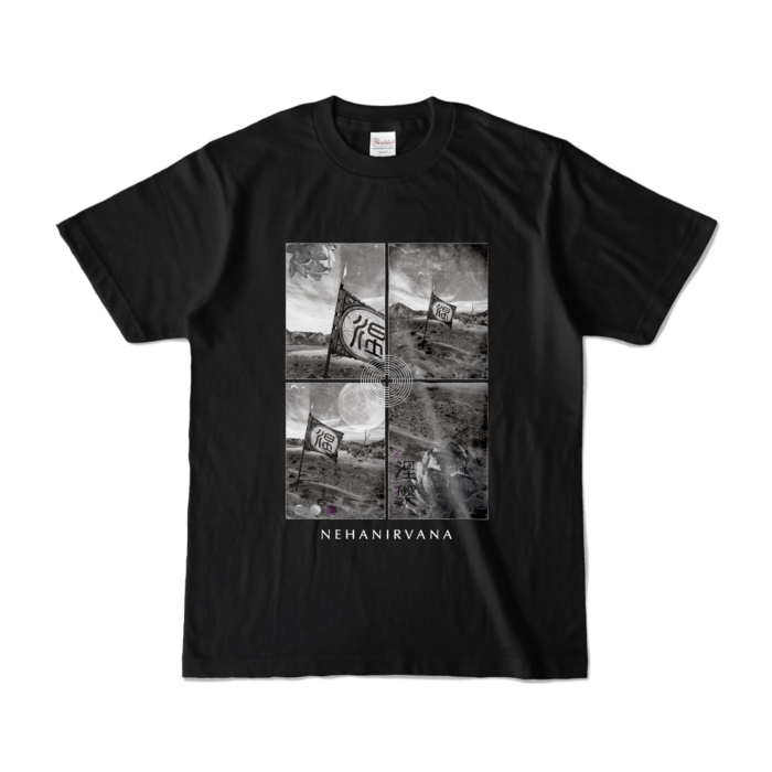 NEHAN FLAG TEE / BLACK / S