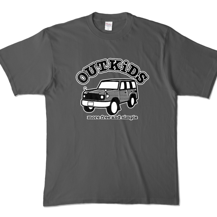 カラーTシャツ - XL - チャコール (濃色)