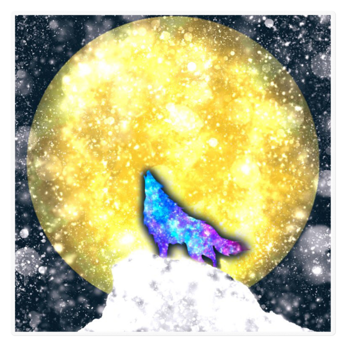 ステッカー - 160 x 160 (mm)