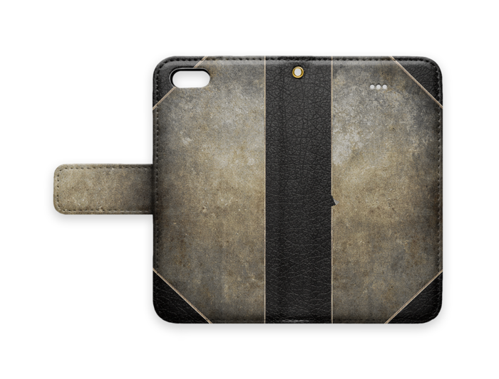 手帳型iPhoneケース - iPhone 5 / 5s / SE - ストラップ穴 あり