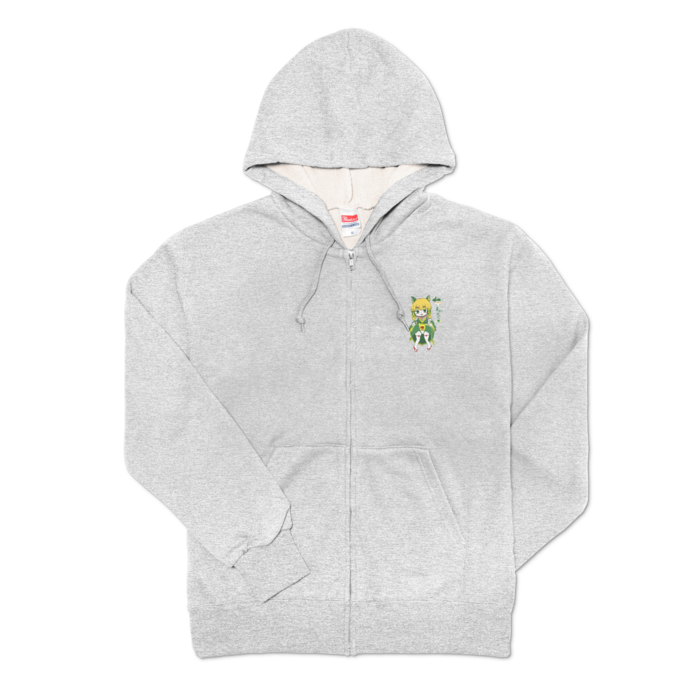 ジップパーカー - M - 両面(2)