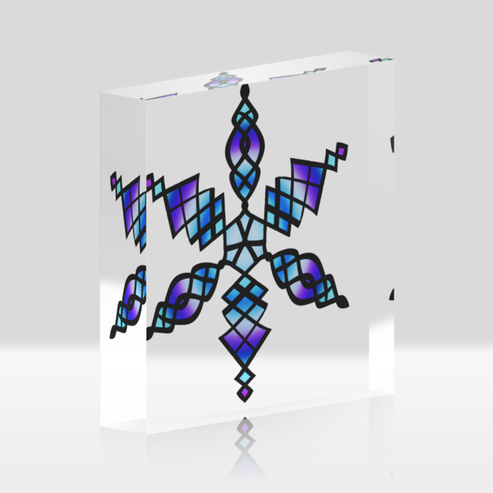 アクリルブロック - 100x100mm
