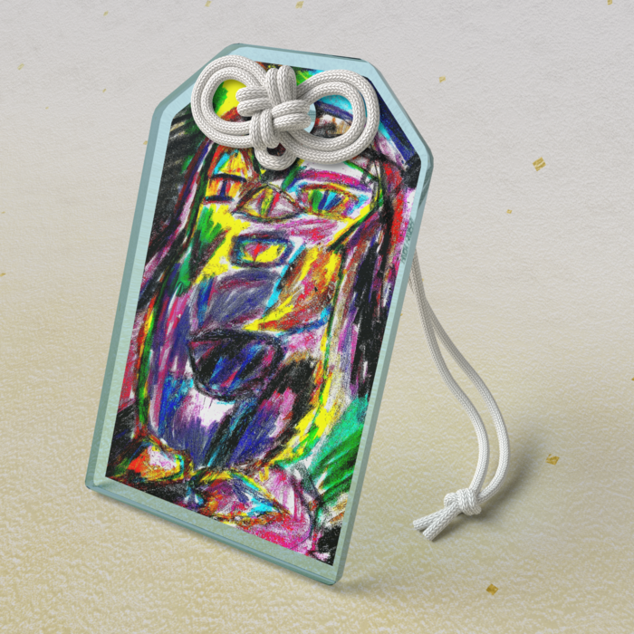 アクリルお守り - 50 × 80mm(6)