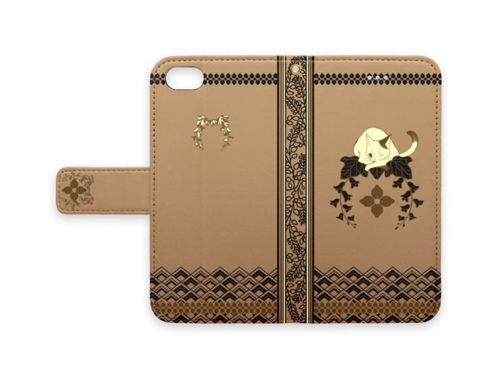 手帳型iPhoneケース - iPhone 8 / 7 - ストラップ穴 あり