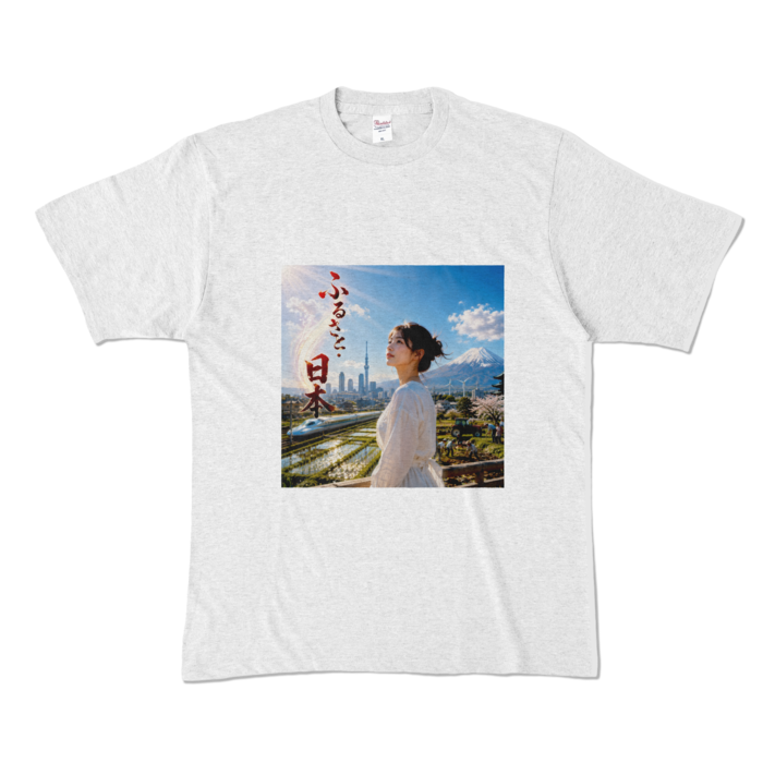 カラーTシャツ - XL - アッシュ （淡色）