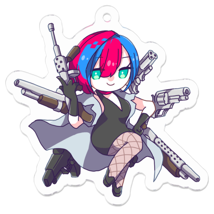 アクリルキーホルダー - エレベーターアクション(C)