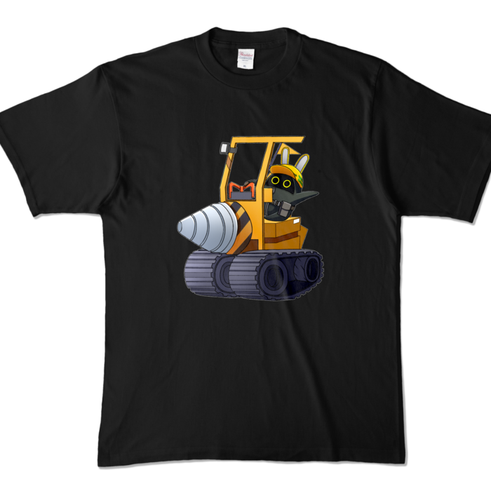 カラーTシャツ - XL - ブラック (濃色)