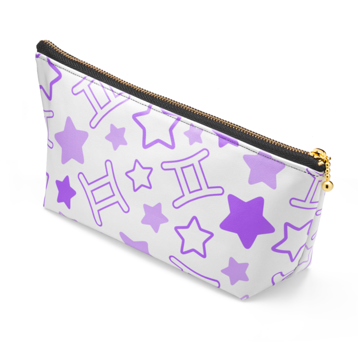 ポーチ - 長さ21.5cm / 高さ10cm - ブラック