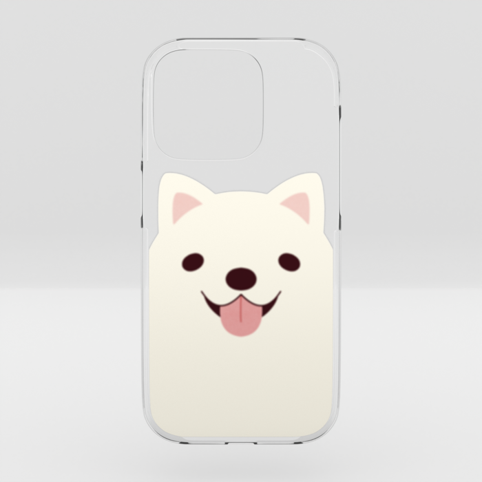 クリアiPhoneケース サモエド iPhone 16Pro