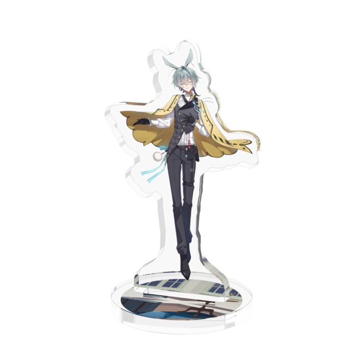 【立ち耳】キービジュアル アクリルフィギュア - 50x50mm