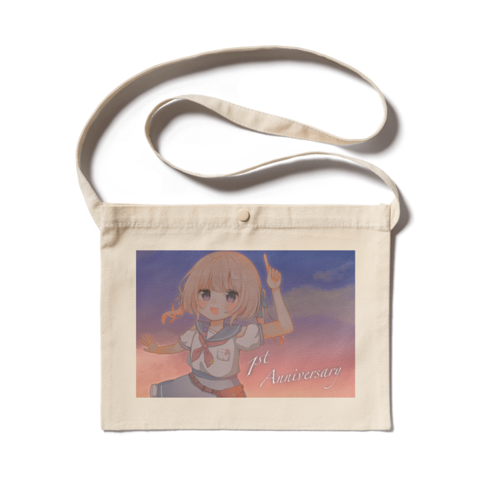サコッシュ　夕焼けver - 300 x 230 (mm)