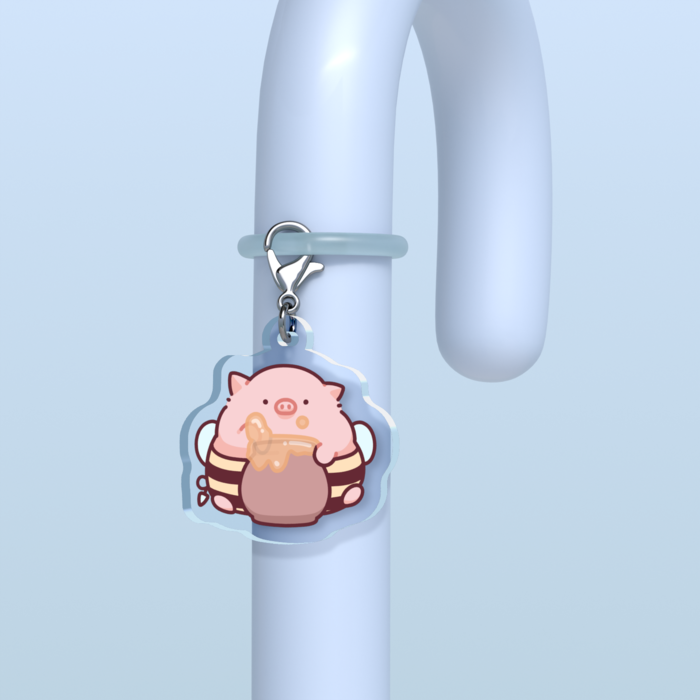 めじるしチャーム - 30 × 30mm (クリア)