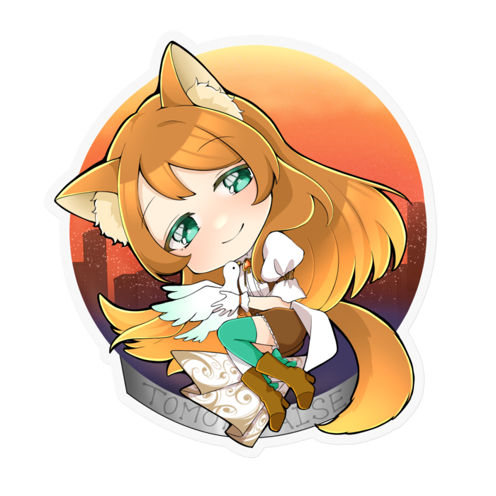 ステッカー - 100 x 100 (mm)