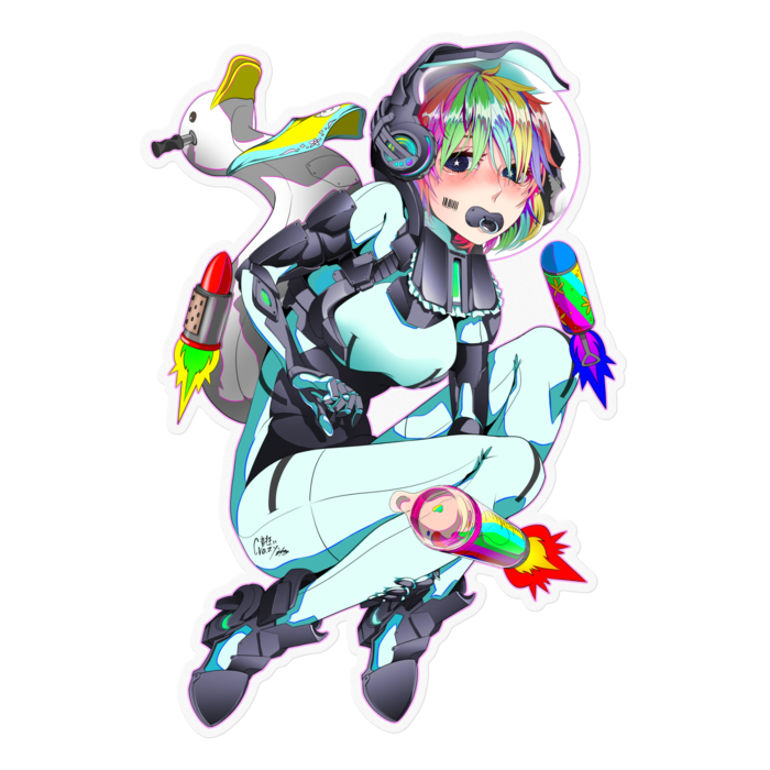 ステッカー - 160 x 160 (mm)