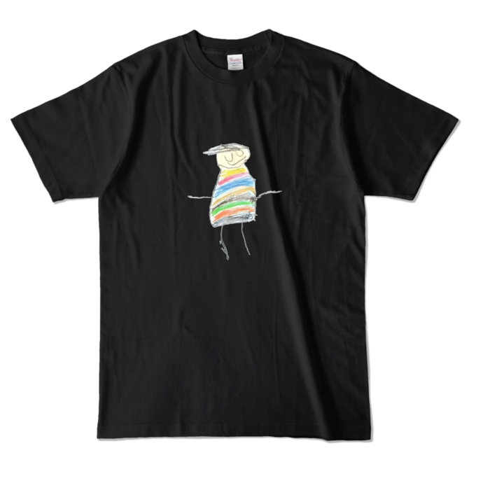 カラーTシャツ - L - ブラック (濃色)