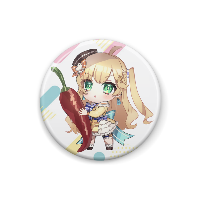 缶バッジ - ②トウガラシ