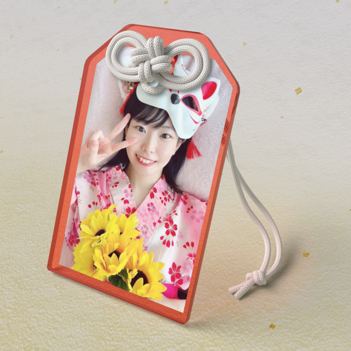 アクリルお守り - 50 × 80mm