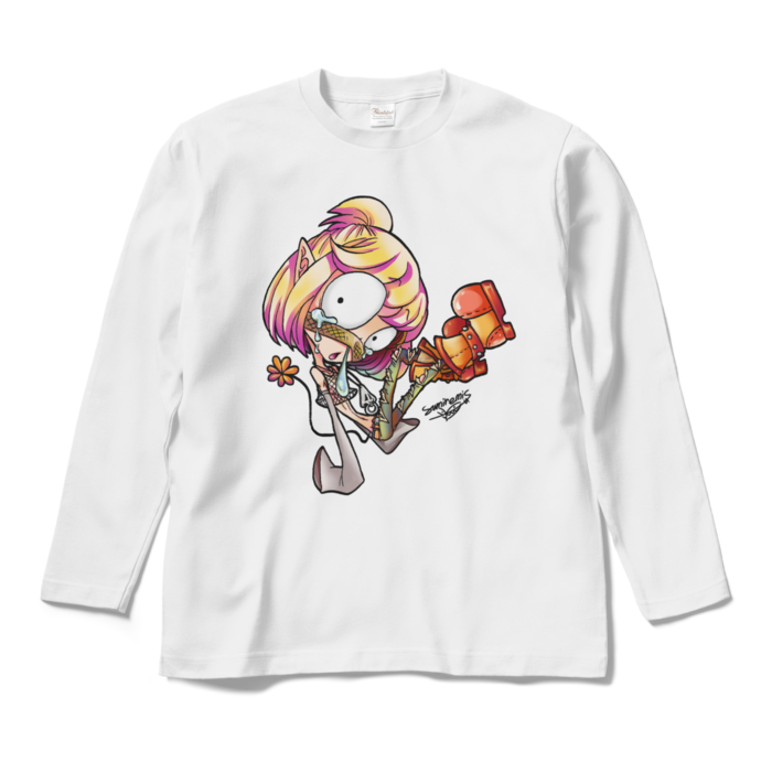 ロングスリーブTシャツ - M - ホワイト