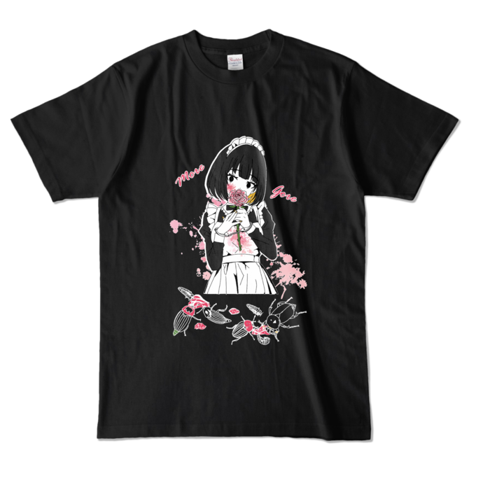 カラーTシャツ - L - ブラック (濃色)