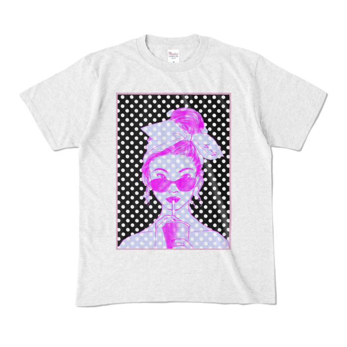 カラーTシャツ - M - アッシュ (淡色)
