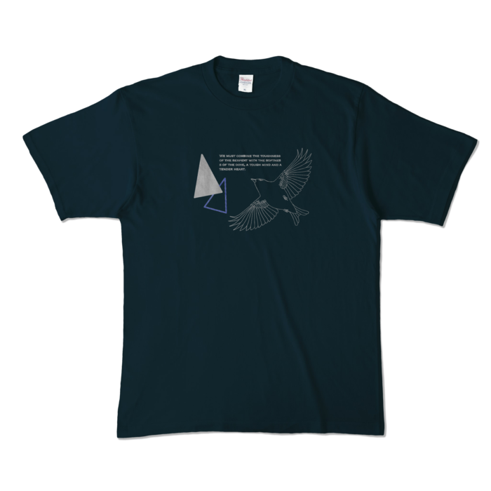 カラーTシャツ - XL - ネイビー