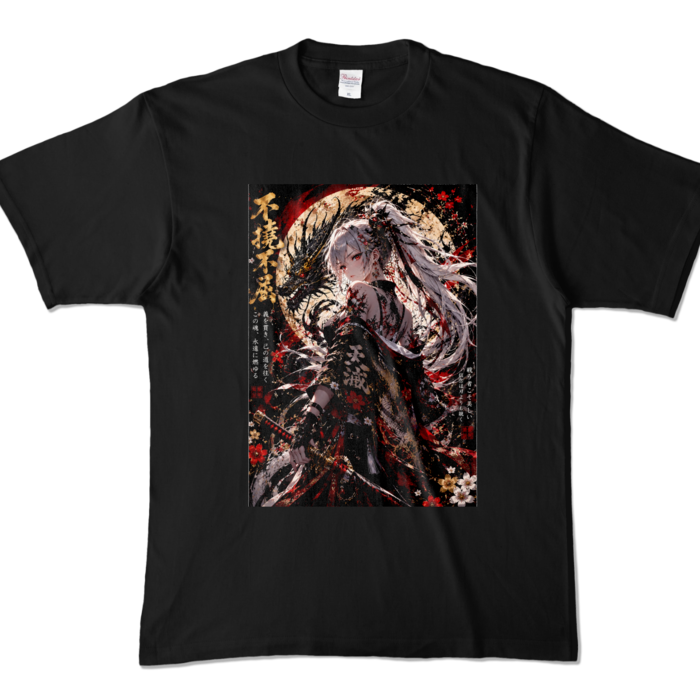 カラーTシャツ - XL - ブラック (濃色)