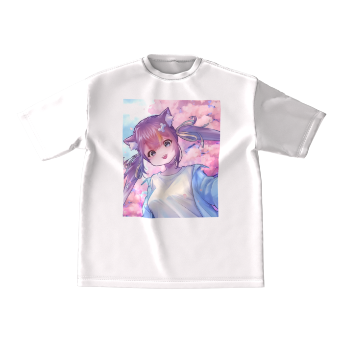 ビッグシルエットTシャツ - M - 両面