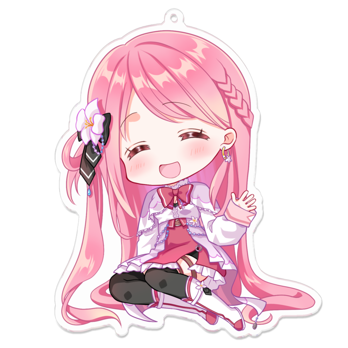 アクリルキーホルダー - 100 x 100 (mm)