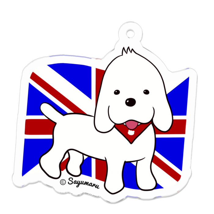 アクリルキーホルダー（コーティング） - 50 x 50 (mm)