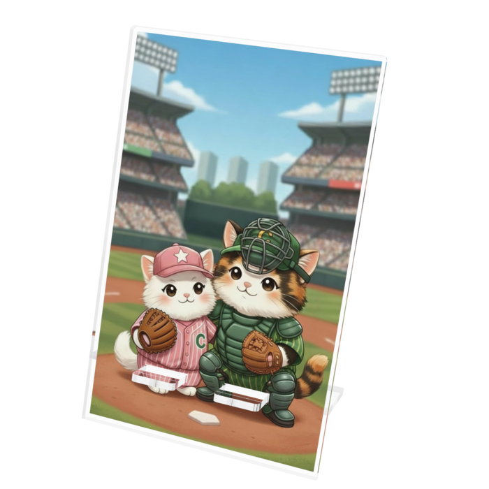 アクリルスマホスタンド - 100x160mm