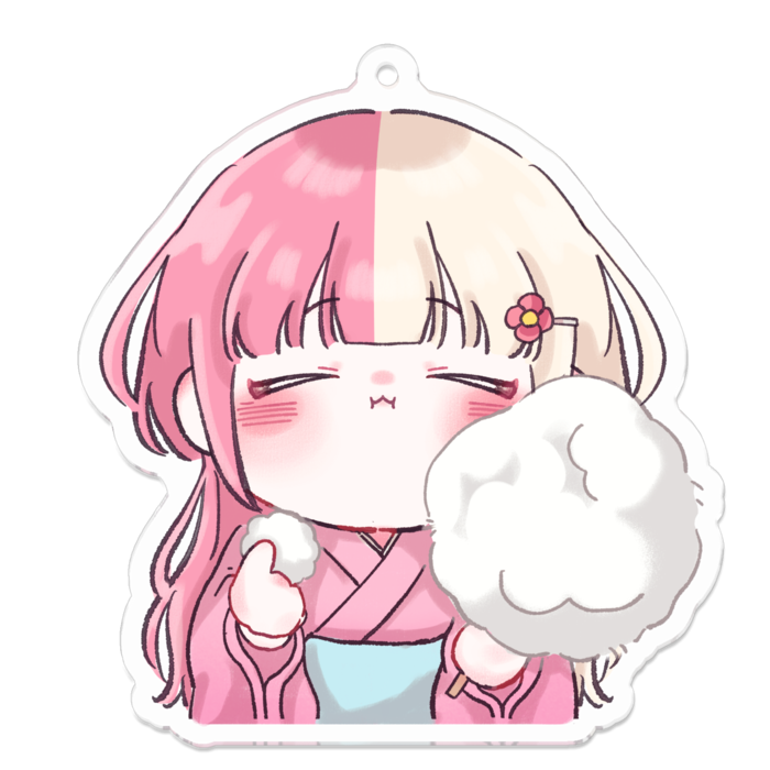 アクリルキーホルダー - 70 x 70 (mm) M