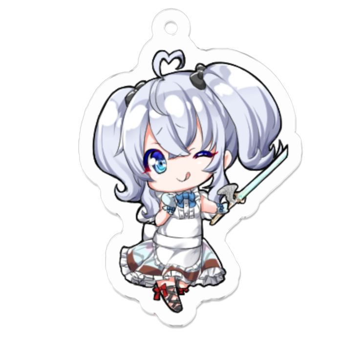 アクリルキーホルダー - 50 x 50 (mm)