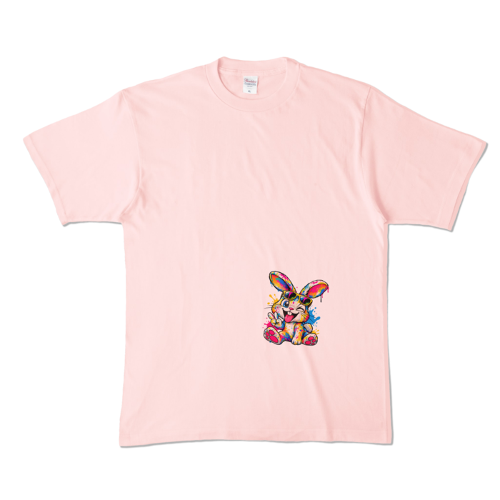カラーTシャツ - XL - ライトピンク （淡色）