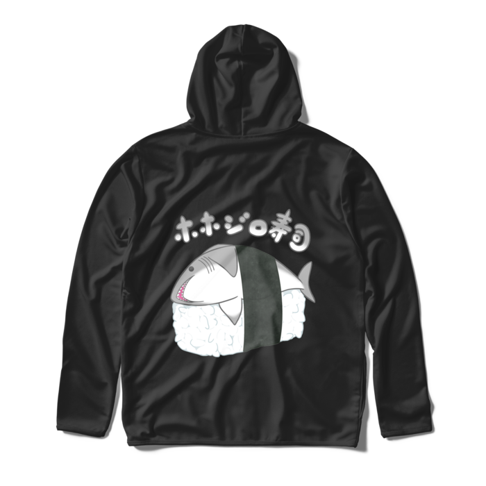 ジップパーカー - L - ブラック