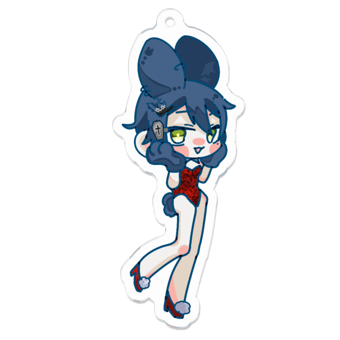 アクリルキーホルダー - 70 x 70 (mm)