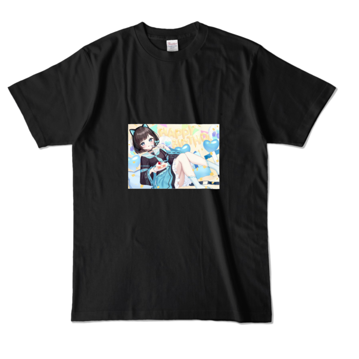 カラーTシャツ - L - ブラック (濃色)